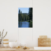 Bergmeer, pijnboombos poster (Keuken)