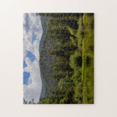 Bergmeer scène puzzel (Verticaal)