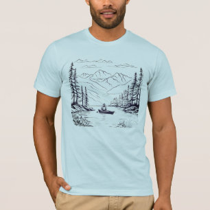 Bergmeer Visser – Vreedzaam Buitenconcept T-shirt