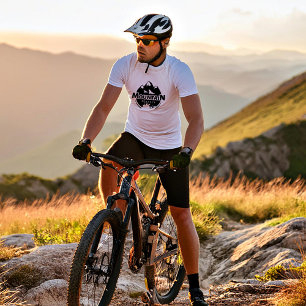 Bergmeester, wandelaar/fietser t-shirt