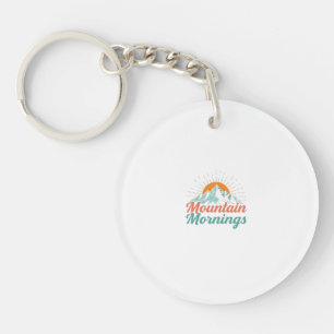 Bergochtenden Sleutelhanger