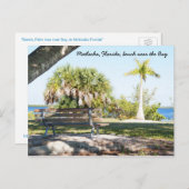 Bergpalm Bay Matlacha Florida Briefkaart (Voorkant / Achterkant)