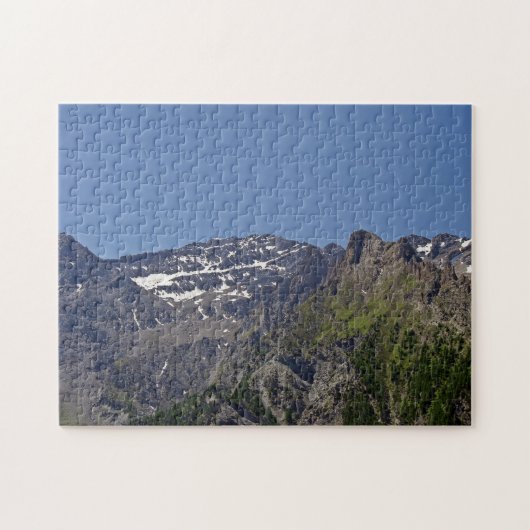 Bergpanorama Puzzel (Horizontaal)