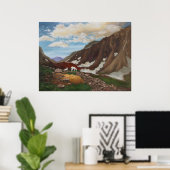 Bergpas in het hoge noorden poster (Thuiskantoor)