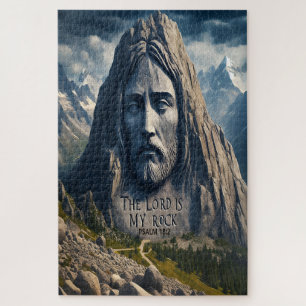 Bergpracht De Heer Is Mijn Rots Legpuzzel