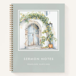 Bergrede Notities Waterverf Lemon Tree Notitieboek