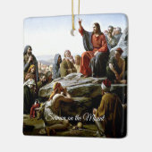 Bergrede - Schilderij van Carl Bloch Keramisch Ornament (Links)