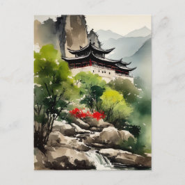 bergreservaat briefkaart