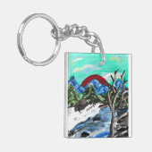 bergrivier sleutelhanger (Voorkant Links)