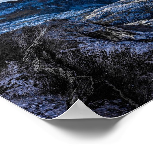 Bergschaal Poster (Hoek)