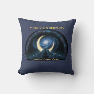 Bergsereniteit Kosmische Meditatie. Wassende Maan Kussen
