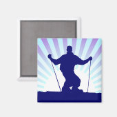 bergskiester magneet (Voorkant / Achterkant)