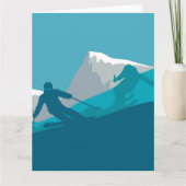 Bergskisport   kaart (Voorkant)