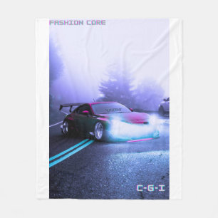 Bergsportwagen Winter Fleece Deken