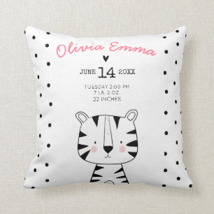 Bergstats Nursery Throw kussen Modern Animals