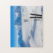 Bergtoestellen en skitoestellen legpuzzel (Verticaal)