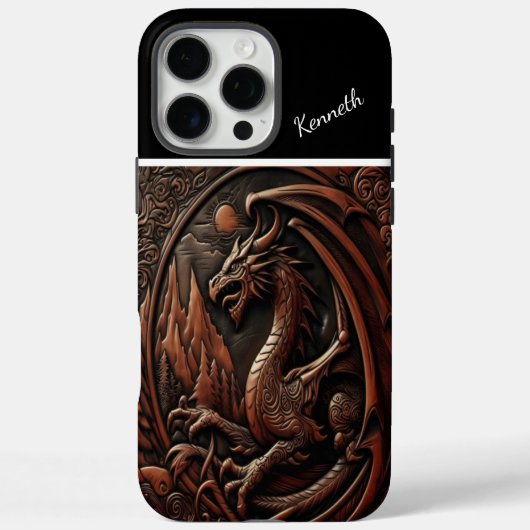 Bergtop Dragon Case-Mate iPhone Case (Achterkant)