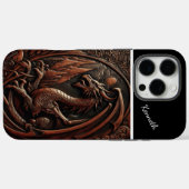 Bergtop Dragon Case-Mate iPhone Case (Achterkant (horizontaal))