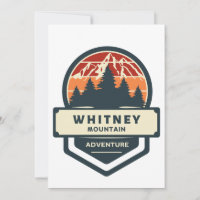 Bergtop klimmen en wandelen naar Whitney