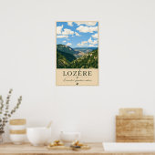 Bergvallei Panorama Poster (Keuken)