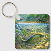 Bergvis Sleutelhanger (Voorkant)