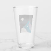 Bergvogellandschap Glas (Achterkant)