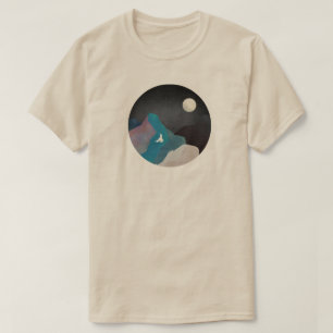 Bergvogellandschap T-shirt