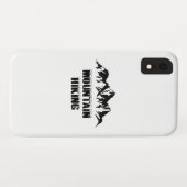 Bergwandelen Case-Mate iPhone Case (Achterkant (horizontaal))