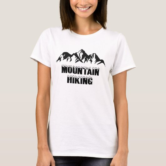 Bergwandelen T-shirt (Voorkant)