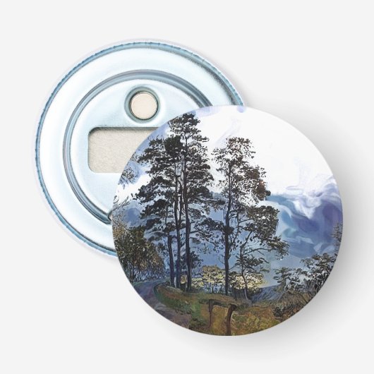 BERGWANDELING BUTTON FLESOPENER (Voorkant)