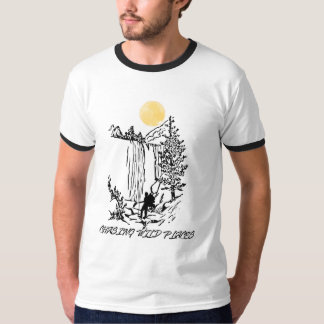 Bergwaterval Wandelavonturen Heren Basic T-Shirt