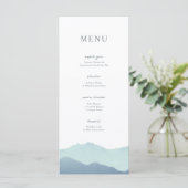 Bergweide Weddenschap Menu (Staand voorkant)