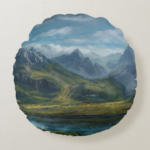 Bergweiden Rond Kussen