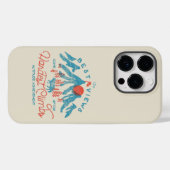 bergwolf klimmen wandelen buiten Case-Mate iPhone case (Achterkant (horizontaal))