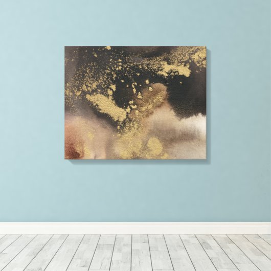 Bergzeeluinen Canvas Afdruk (Insitu (Houten vloer))