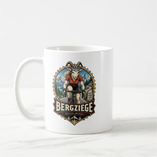Bergziege Fahrrad Tasse Koffiemok