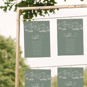 Bergzitgrafiek Kaart Pijnboom Outdoor
