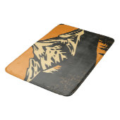 bergzonsondergang badmat (Gekanteld)