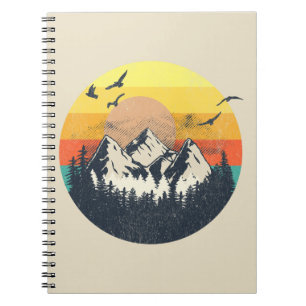 Bergzonsondergang Notitieboek