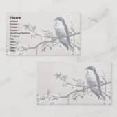 Bergzwaluw Visitekaartje (Voorkant / Achterkant)