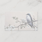 Bergzwaluw Visitekaartje (Achterkant)