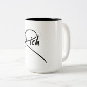 BeRich Podcast Mug (Devant droit)