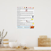 Bericht aan de kerk poster (Keuken)