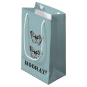 Bericht Hoorkaatanatomie Hip Hooray Klein Cadeauzakje (Voorkant Gekanteld)