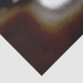 Bericht in a Bottle: Abstract bruin, Blauwgroen, B Tissuepapier (Detail)