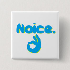 Bericht met OK Handtekening Ronde Button 5,7 Cm