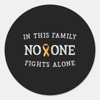 Bericht MS Multiple Sclerosis Awareness Vrouwen Ma Ronde Sticker