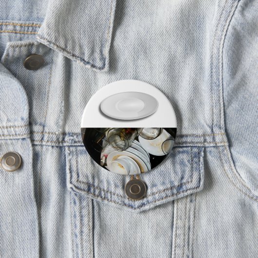 Bericht over vuilnisbak en vuilnisbak ronde button 7,6 cm (In situ)