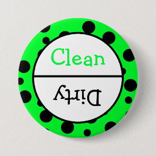 Bericht over vuilnisbak en vuilnisbak ronde button 7,6 cm