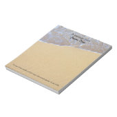 Bericht van de predikant, Beach Sand Note Paper Notitieblok (Gedraaid)